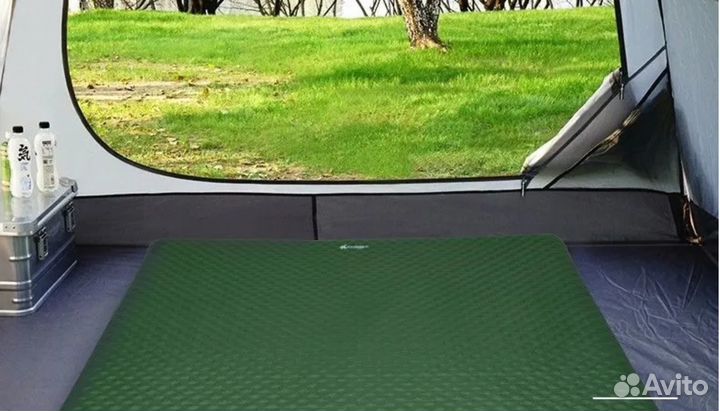 Коврик матрас самонадувающийся 188х120х10 см