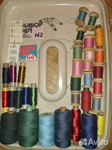 Нитки, иглы СССР