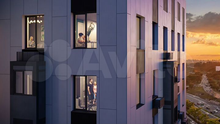 Квартира-студия, 29,8 м², 5/25 эт.