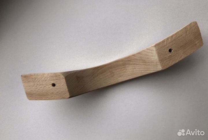 Деревянные ручки из натурального дерева 2 шт