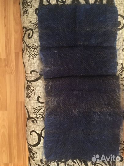 Шарф махеровый и трикотажный