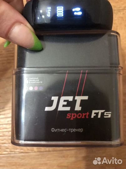 Фитнес-трекер jet sport ft5 фитнес браслет