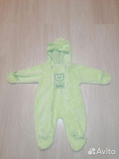 Комбинезон махровый р. 68-74