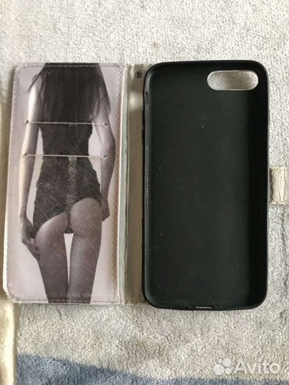 Чехол для iPhone 7 plus с Кармашками для Карт