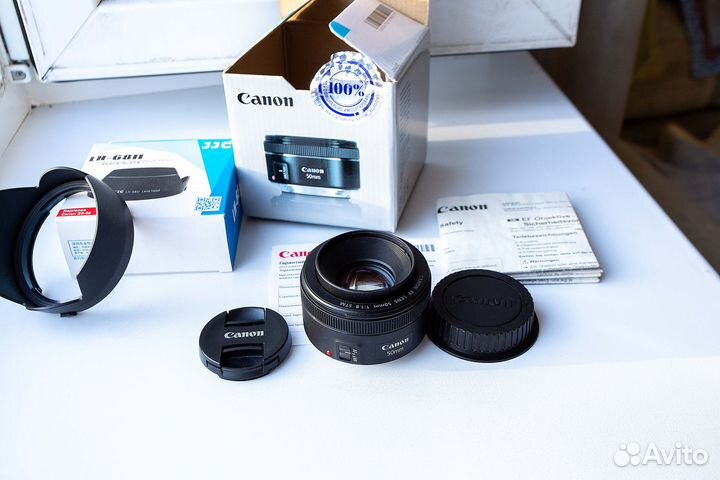 Canon EF 50mm f/1.8 STM новый