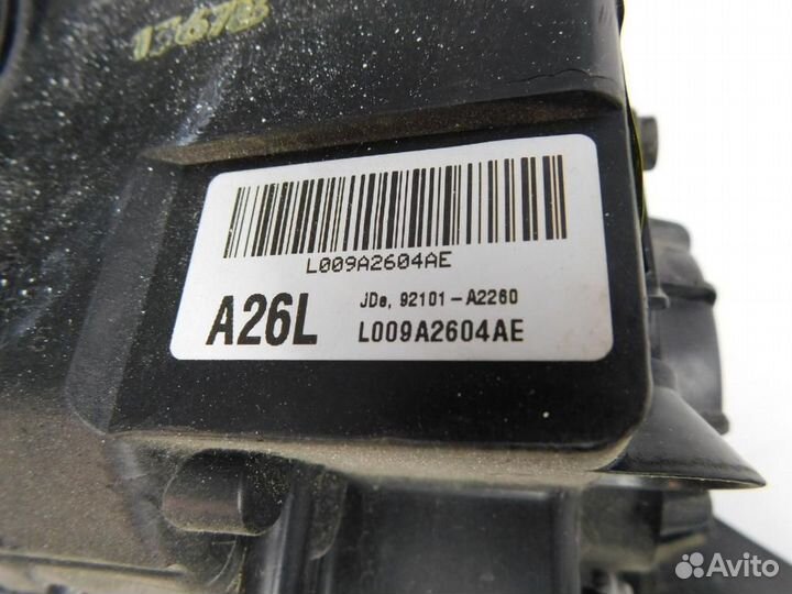 Фара левая Kia Ceed