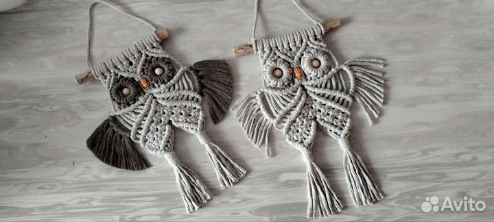 Макраме сова