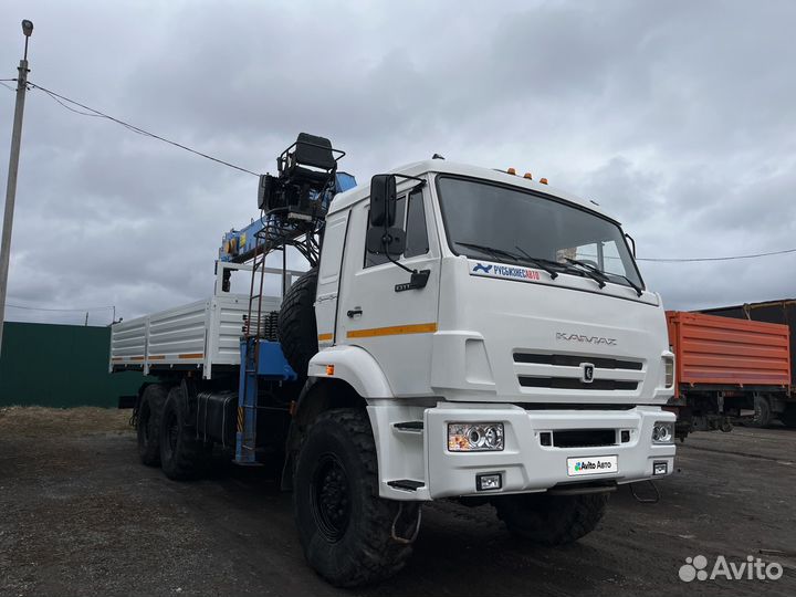 КАМАЗ 43118 с КМУ, 2015