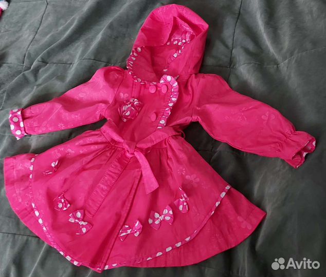 Плащ на девочку 98р