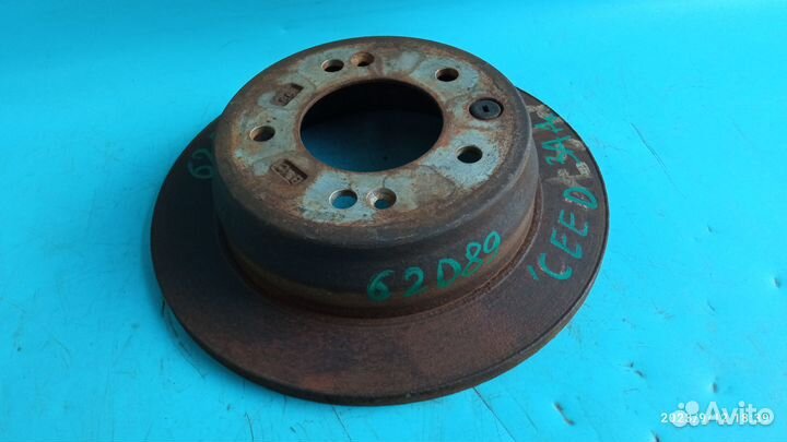 Диск тормозной задний для Kia Ceed 2007-2012