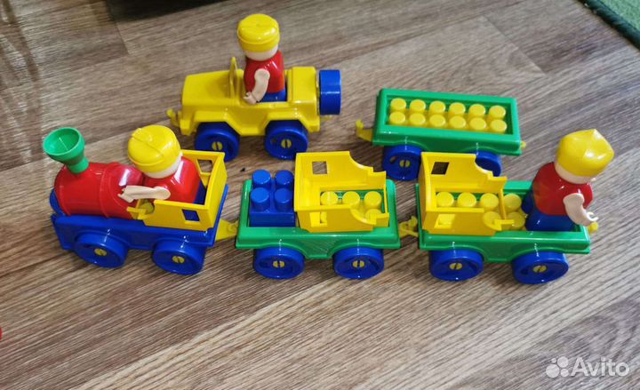 Конструктор Bauer Железная Дорога. Стройка