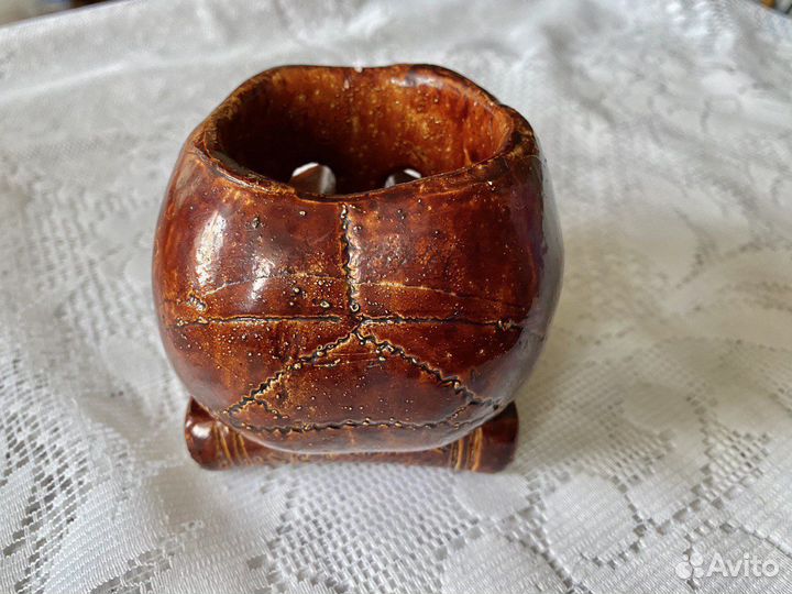 Ваза Череп из гипса