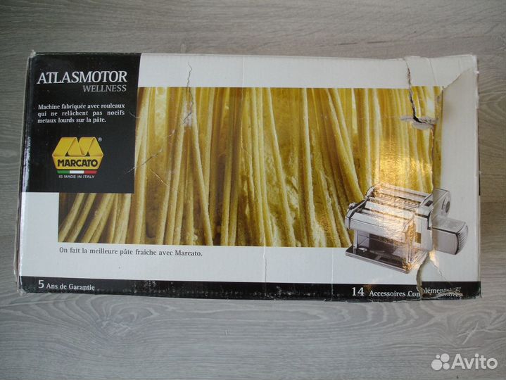 Marcato Atlasmotor Wellness 150mm и разные насадки