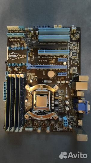 Материнская плата P8Z77-V LX и процессор i7-3770k