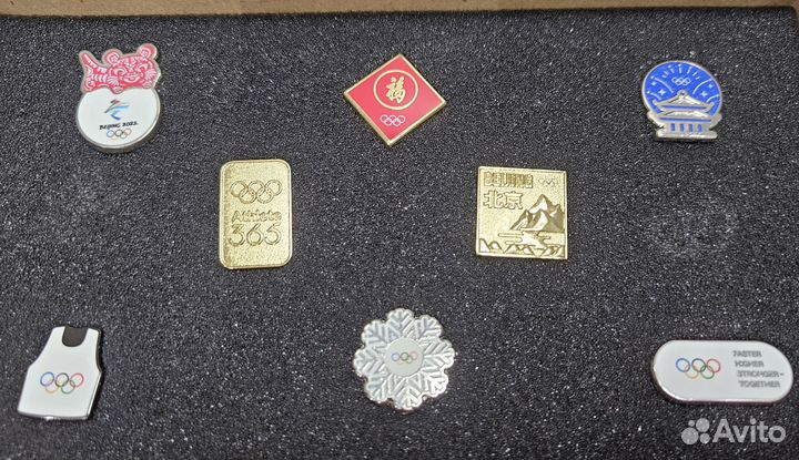 Набор значков Олимпиада Пекин 2022Атлет 365