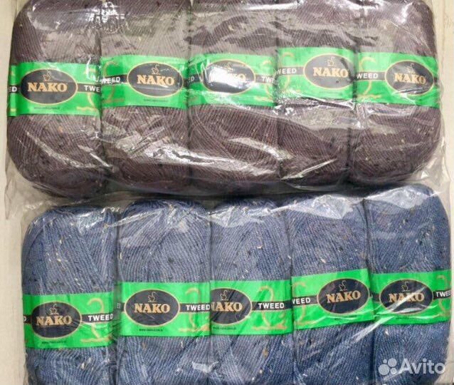 Пряжа Твид шерсть