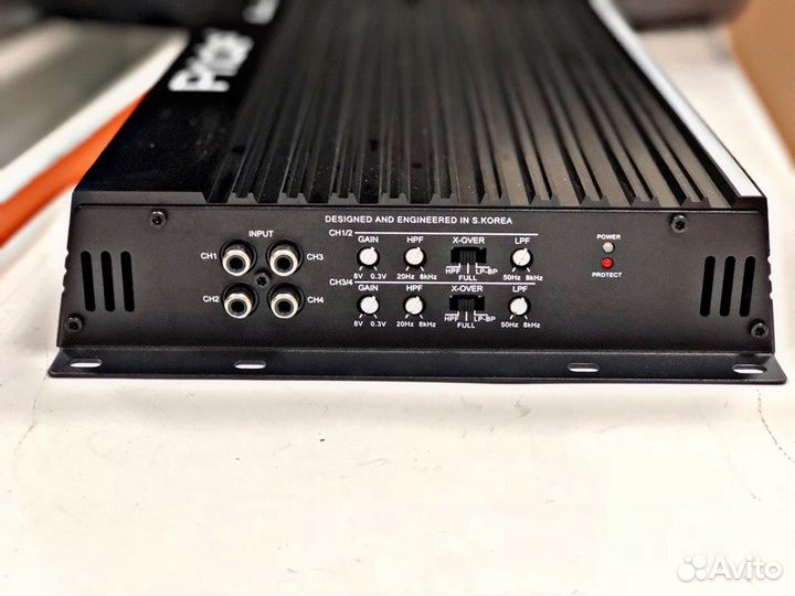 4х канальный усилитель Pride Quattro Plus