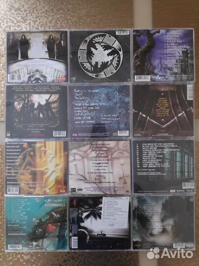 CD диски Rock, Metal
