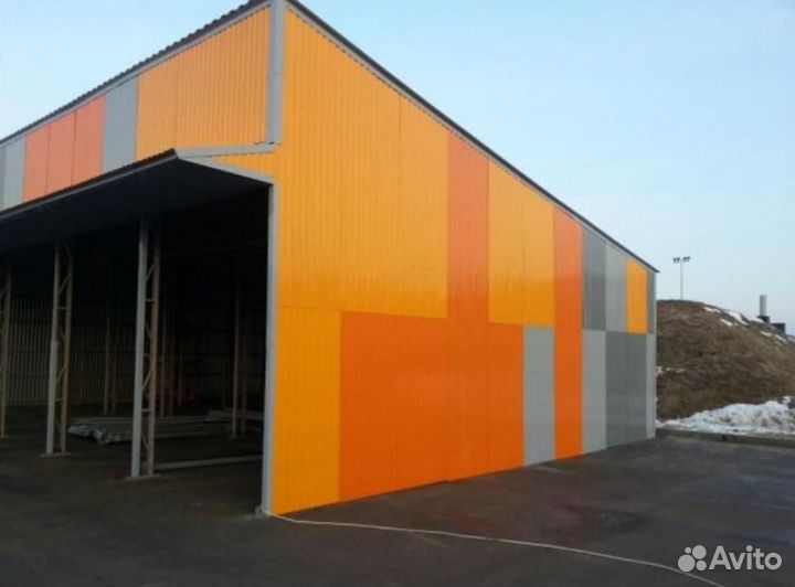 Ангары, павильоны,гаражи,склады,сто, ТЦ