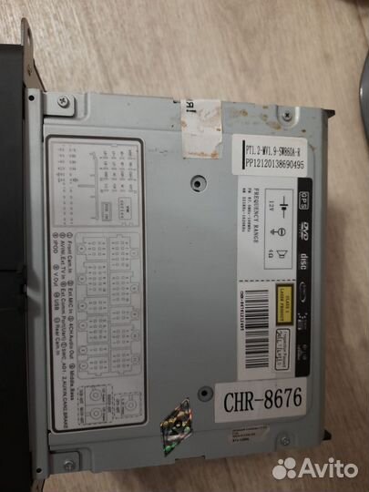 Магнитола Фольсваген Тигуан 2013 г., с рамкой