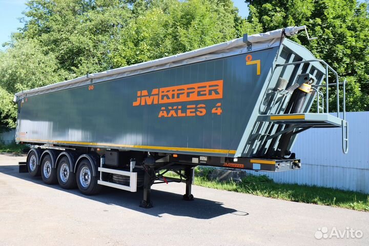 Полуприцеп самосвальный JM Kipper Алюминиевый Axles 4 51 м3, 2024