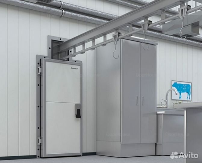 Двери для холодильных камер шумоиз.-я гарант