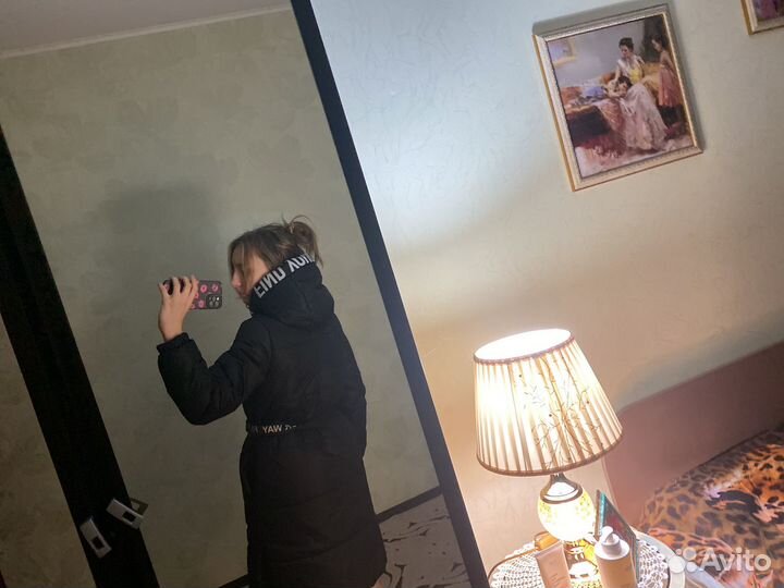 Пальто зимнее теплое 146-152 orby