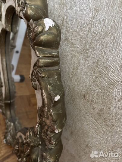 Зеркало гипсовое старинное