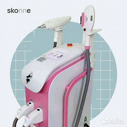 Аппарат для лазерной эпиляции, комбайн magneto 360