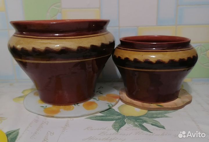 Керамические горшки СССР