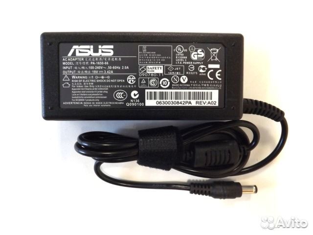 Блок питания ноута Lenovo adlx65ydc3a бу оригинал