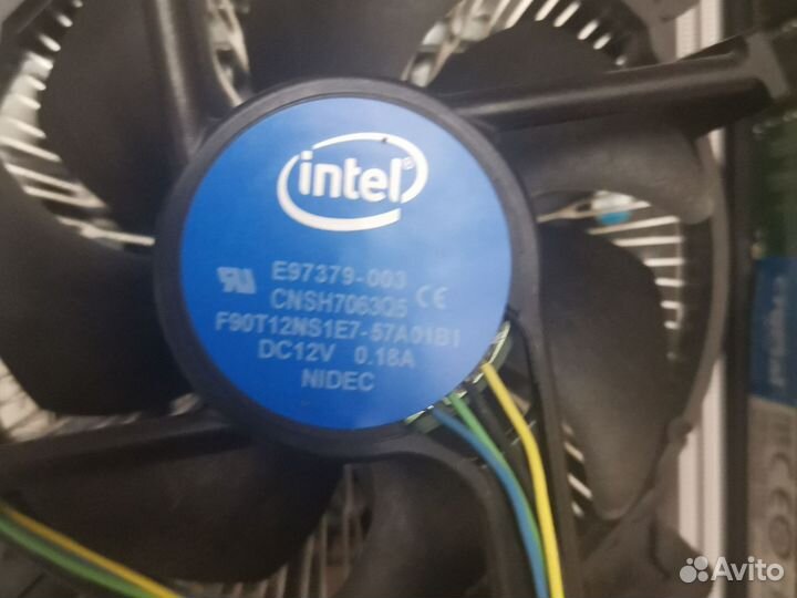 Материнская плата с процессором g4560