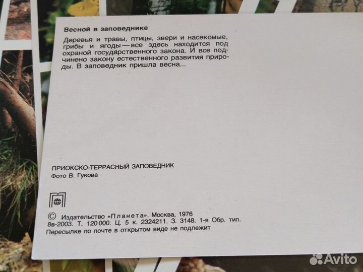 Набор открыток СССР