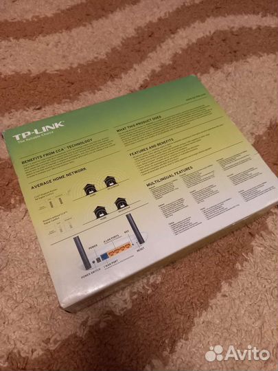 Wi-fi Роутер TP-Link TL-wr841nd 300Мбит/с