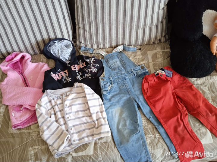 Вещи пакетом на девочку