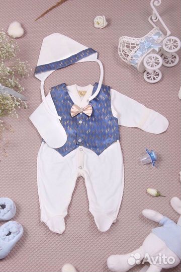 Костюм на выписку новый