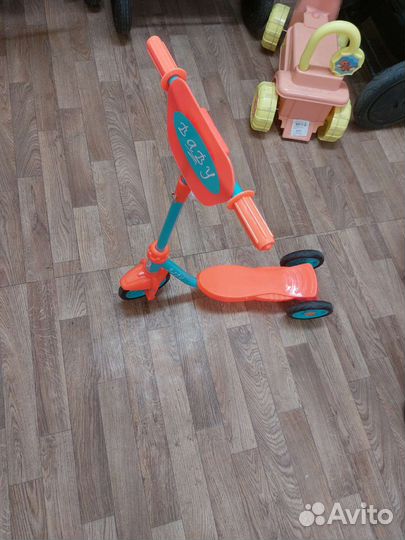 Самокат детский трехколесный от 2 лет