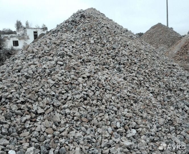 Щебень вторичный с доставкой