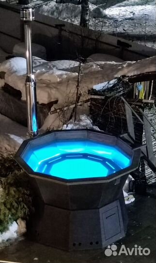 Банный чан на дровах от производителя