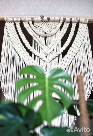 Настенное панно макраме