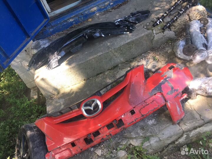 Решётка бампера Мазда 3 бк Мпс
