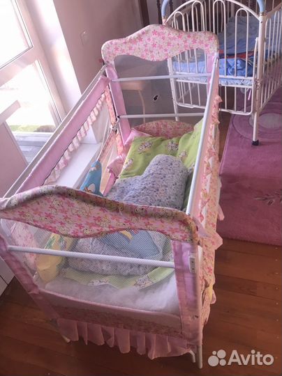 Детская кровать манеж бу