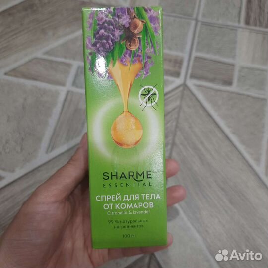 Спрей от комаров на эфирных маслах Гринвей