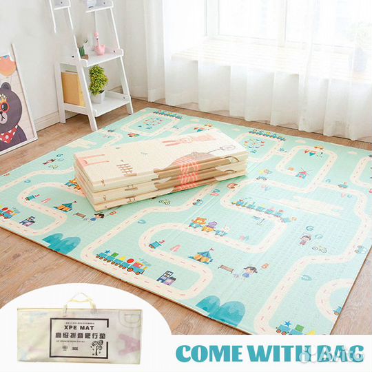 Коврик складной размер 200*180