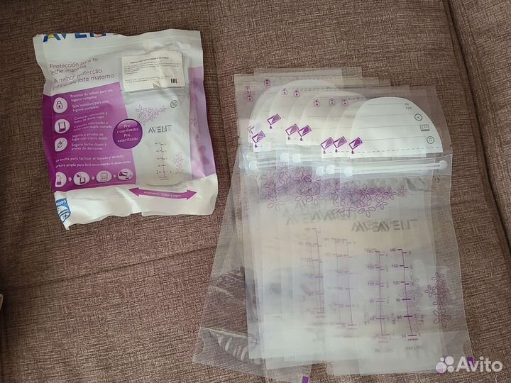 Пакеты для хранения грудного молока