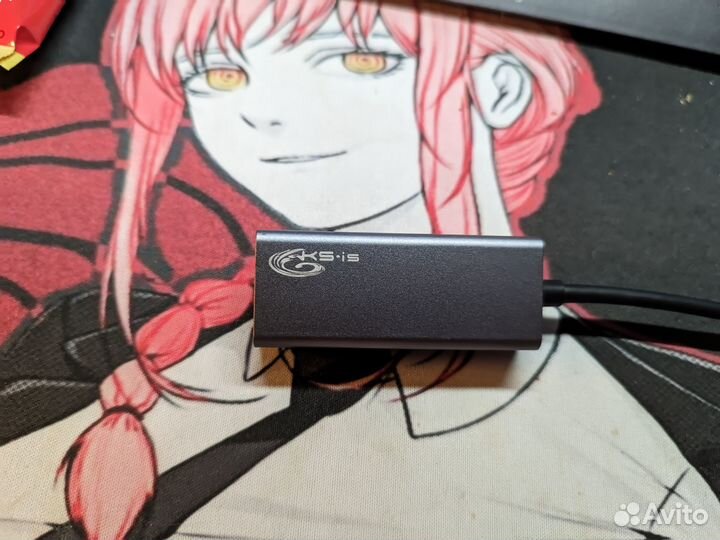 Внешняя сетевая карта KS-is USB 3.0 - LAN RJ45