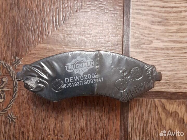 Тормозные колодки Daewoo Nexia новый