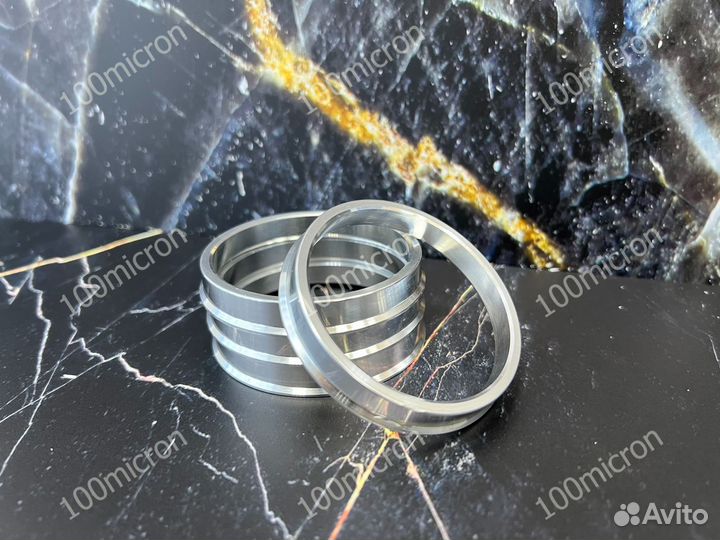 Центровочные кольца алюминиевые, 66,6 - 57,1