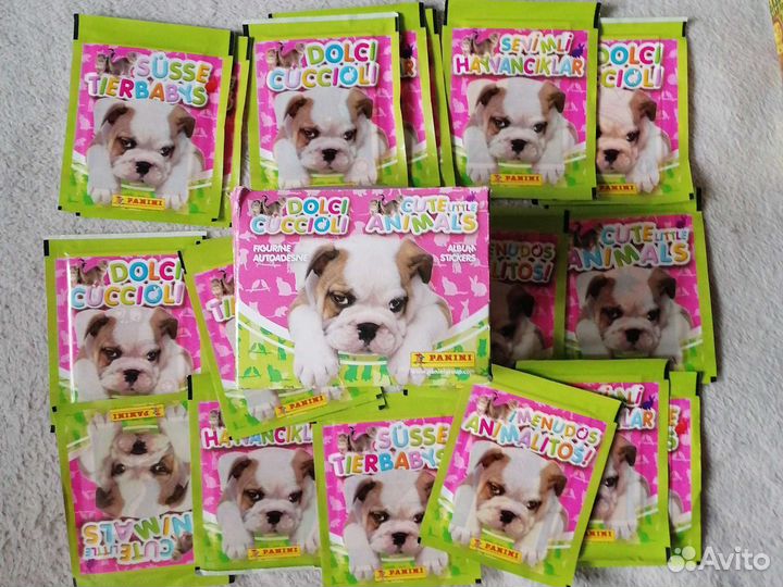 Наклейки Panini, в ассортименте