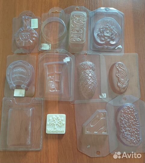 Формы для мыла пластиковые